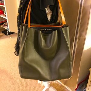passenger leather tote rag & bone